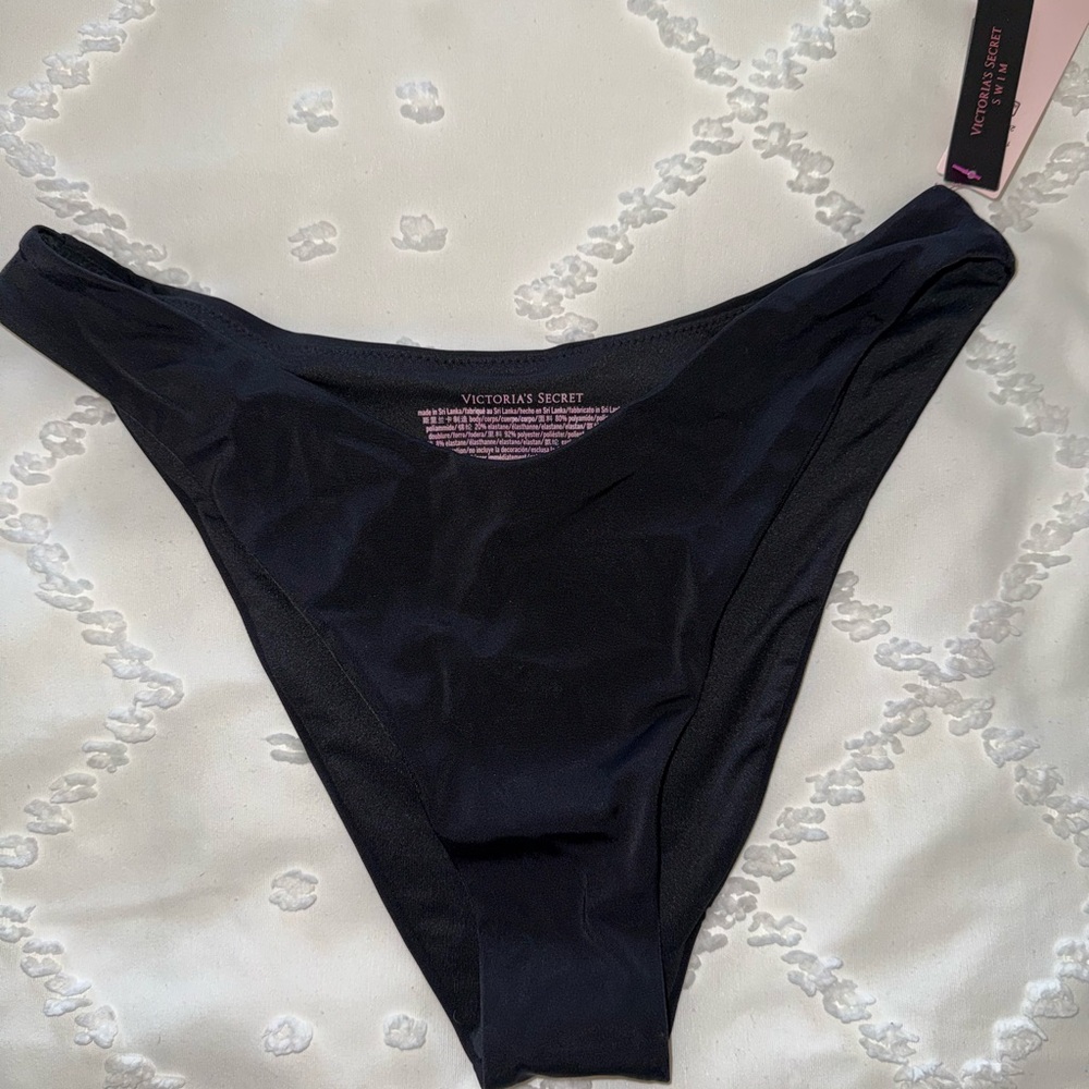 Victoria's Secret Shimmering Black Swimwear